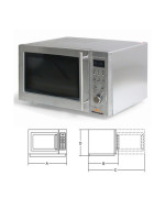 Sirman WDB 900 Combi - Grill & Microwave