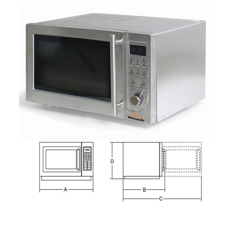Sirman WDB 900 Combi - Grill & Microwave